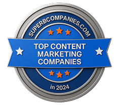 Collaborator Auszeichnungsabzeichen — Top Content Marketing Companies 2024.