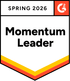 G2 Spring 2026 Momentum Leader Abzeichen, verliehen an Collaborator